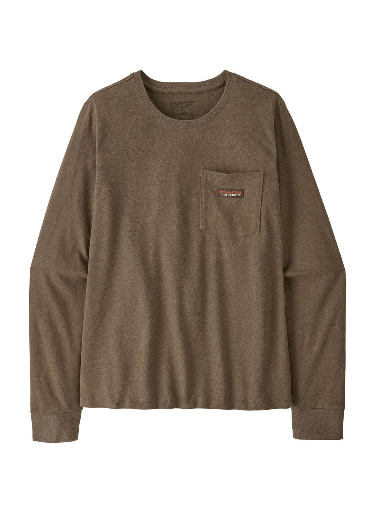 Patagonia Women's Work Pocket Long-Sleeve T-Shirt - Beeswax Tan - LG