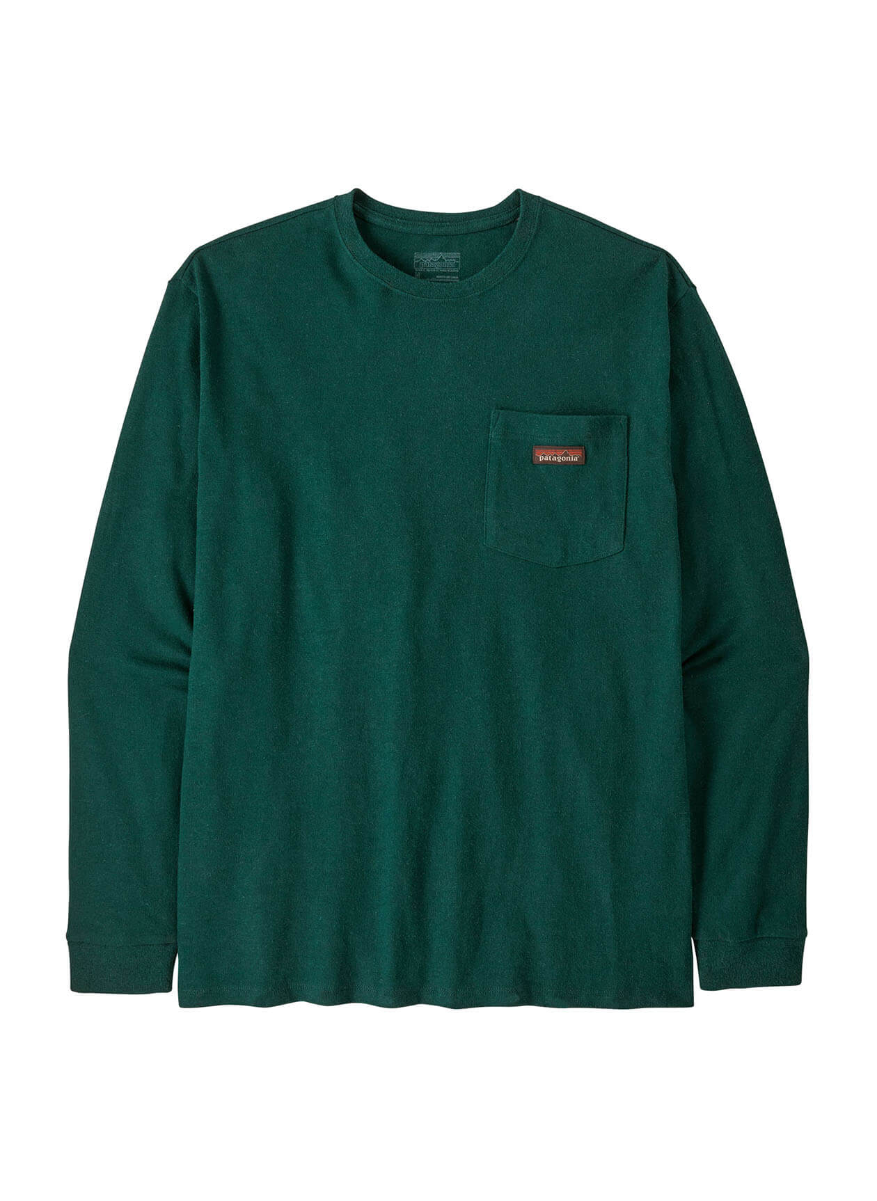 Patagonia Men's Work Pocket Long-Sleeve T-Shirt - Rinsed Green - XL
