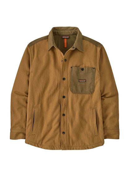Patagonia Men's Iron Forge Fleece Lined Jac-Shirt - Coriander Brown - XS
