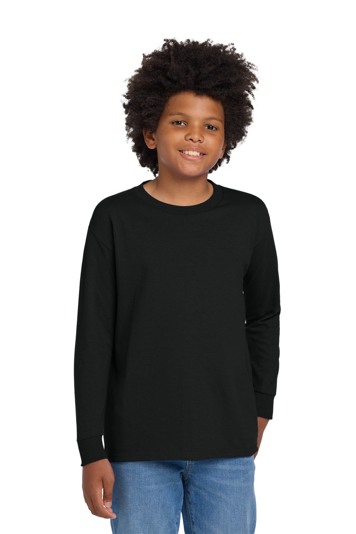 SanMar 5400B_black_model_front.jpg