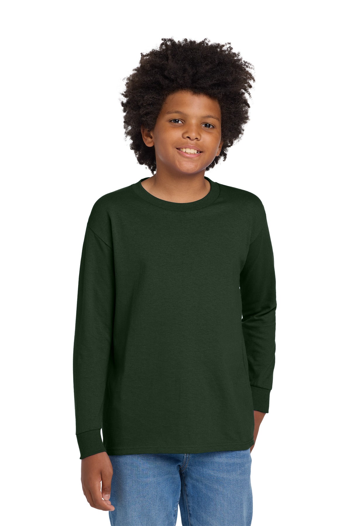 SanMar 5400B_forestgreen_model_front.jpg