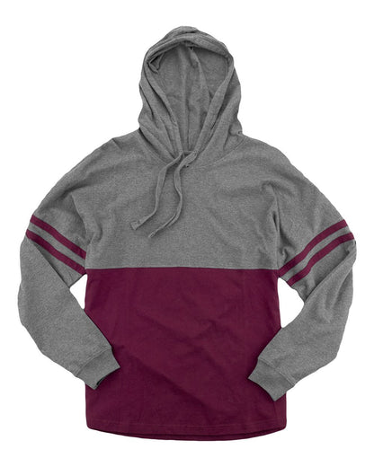 Women's Hooded Pom Pom Jersey T-Shirt - T18