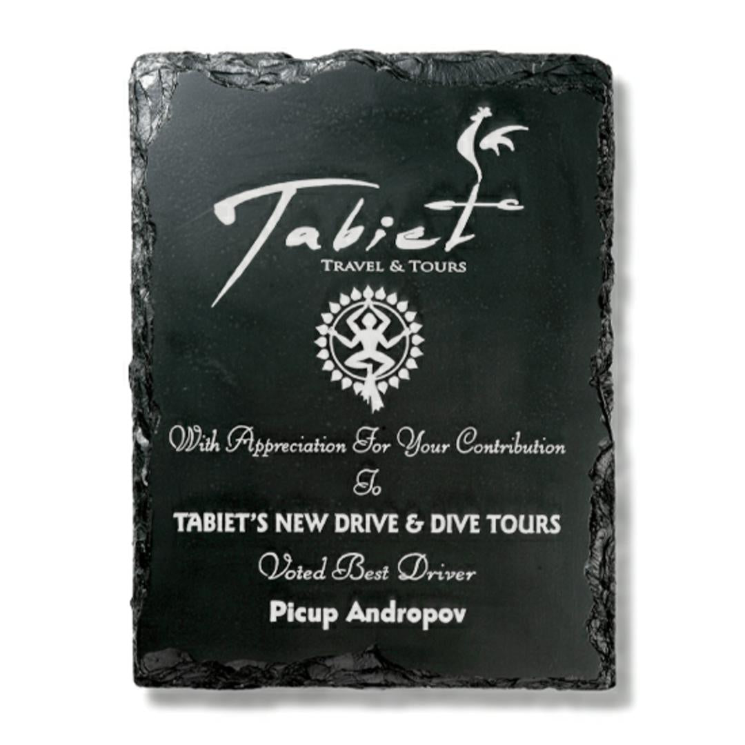 Stonecast™ Slate Plaque