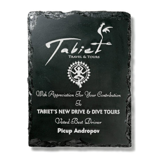 Stonecast™ Slate Plaque