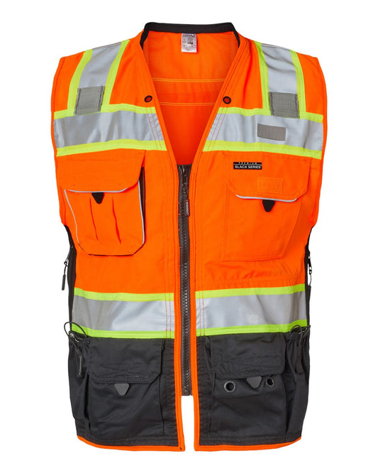 Unisex Premium Black Series® Surveyors Vest - S5002-5003