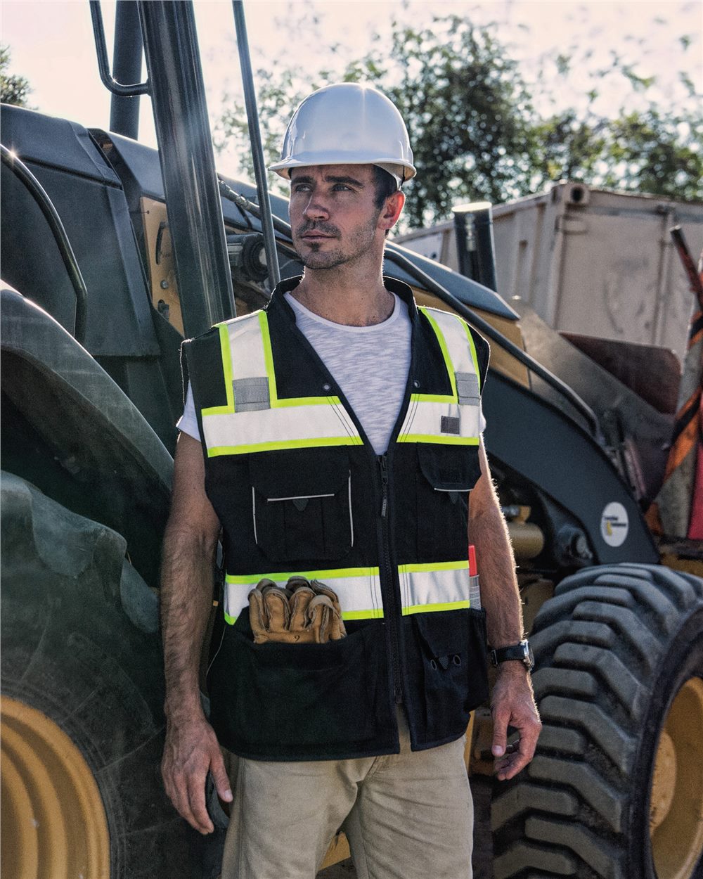 Unisex EV Series® Enhanced Visibility Professional Utility Vest - B500
