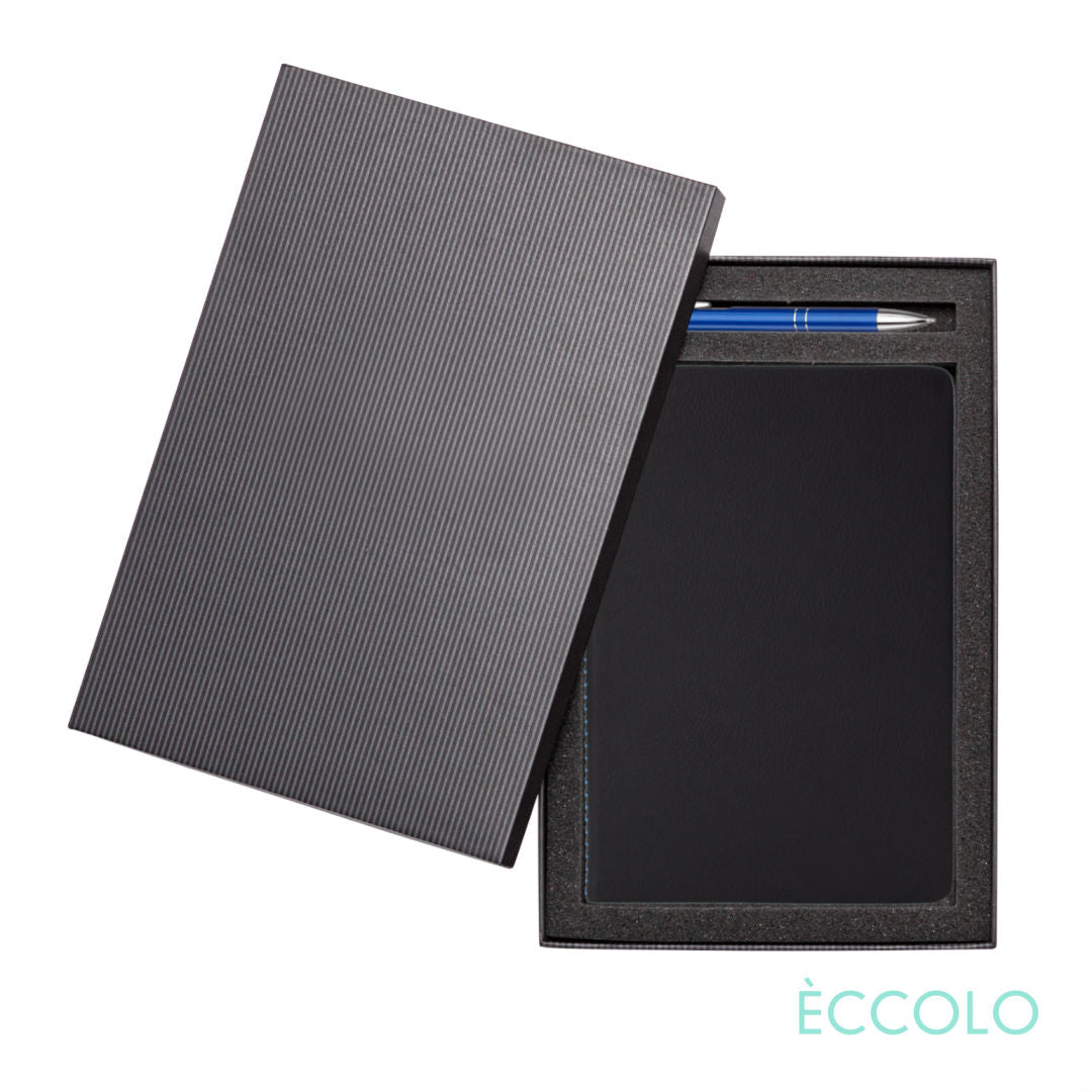 Eccolo® New Wave Journal/Clicker Pen Gift Set - (M)