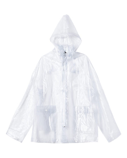 Men's Clear Hooded Rain Jacket - 3160