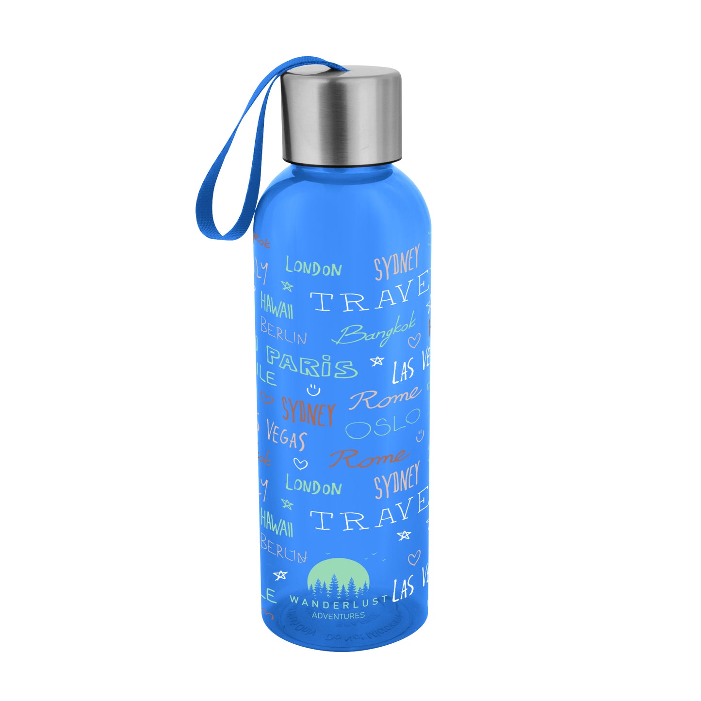 20 Oz. Full Color Jaclyn rPET Bottle