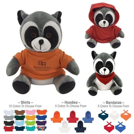 6" Rocco Racoon