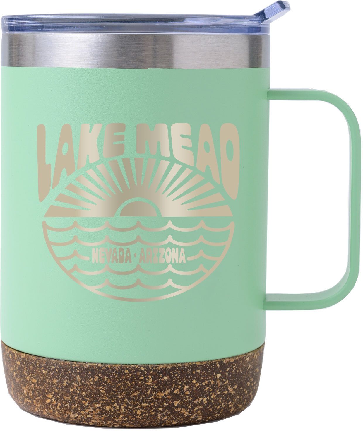 SARATOGA CORK BOTTOM BRITE MUG 12 OZ