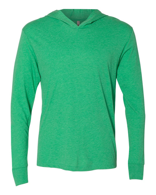 Unisex Triblend Hooded Long Sleeve Pullover T-Shirt - 6021