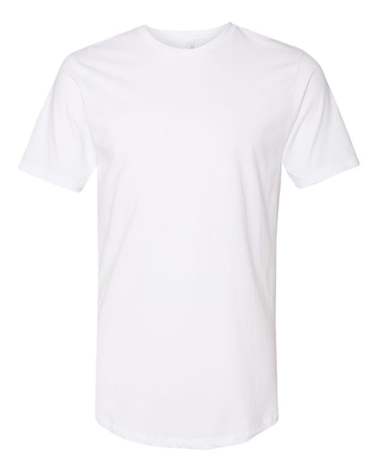 Men's Cotton Long Body T-Shirt - 3602