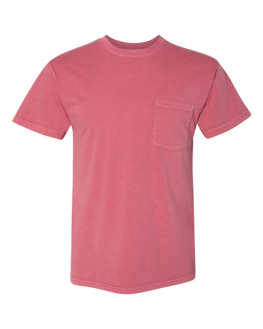 Unisex Inspired Dye Pocket T-Shirt - 7415
