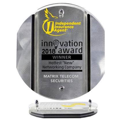 Acclaim Plaque - 4 Color Process - (8¼" x 9")