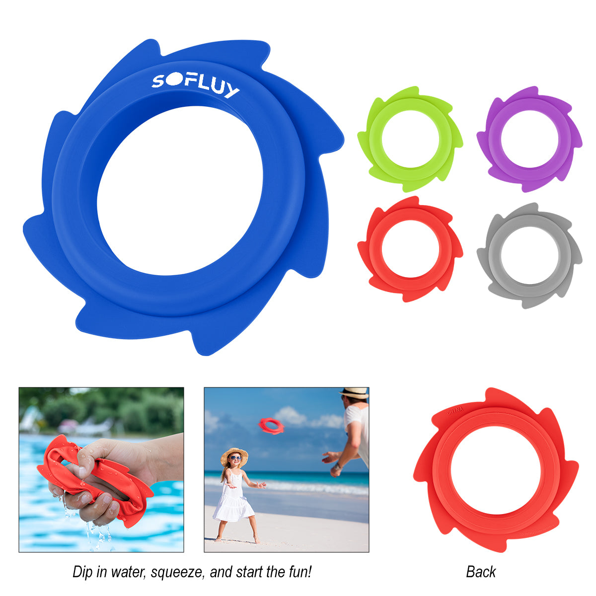 Hydro Flying Disc Bracelet