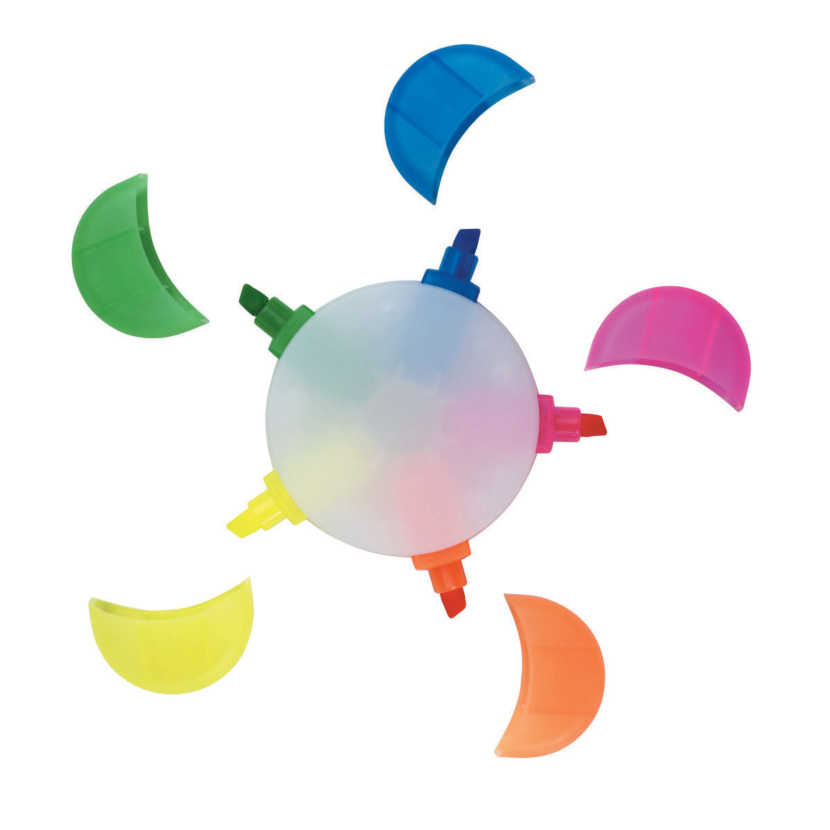 TRANSLUCENT CLEAR 5 Prong Highlighter