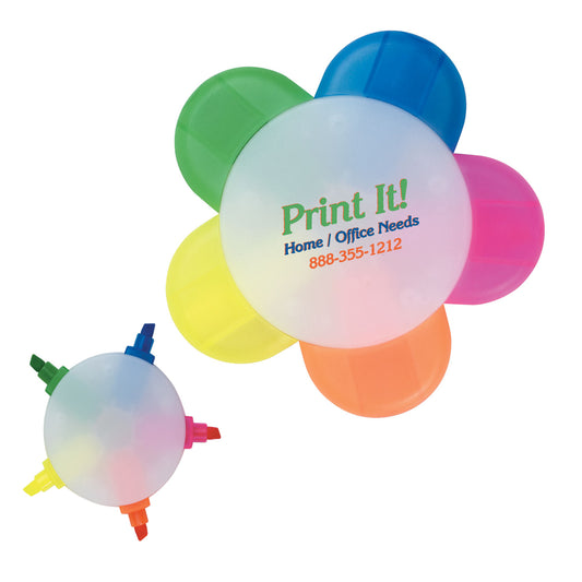 TRANSLUCENT CLEAR 5 Prong Highlighter