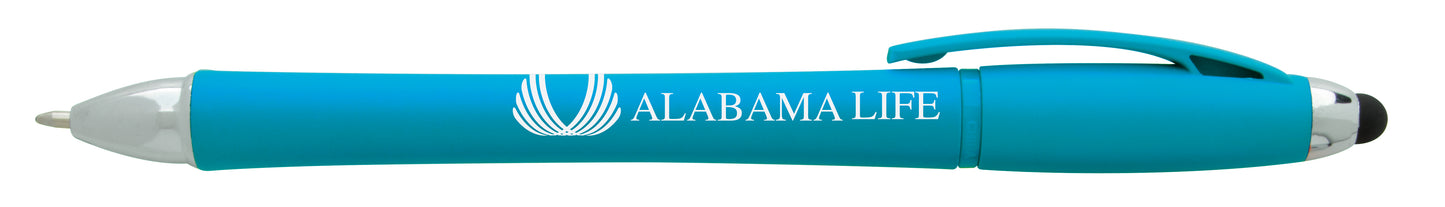 Neon Stylus Highlighter-Pen Combo