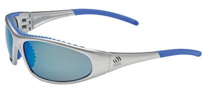 Bouton® Flashfire Blue Mirror Glasses