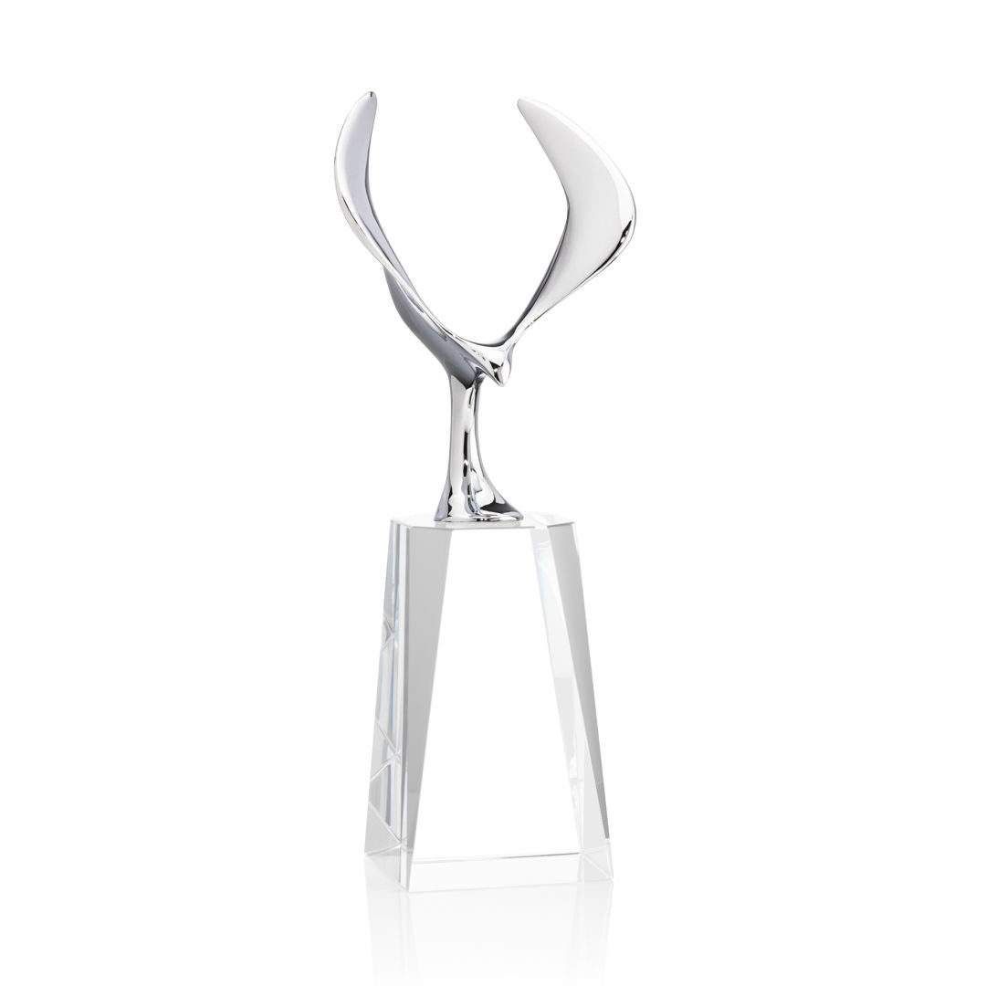 Maverick Eagle VividPrint™ Award on Cairns Base - Clear