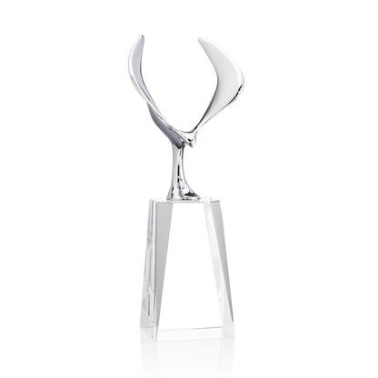 Maverick Eagle VividPrint™ Award on Cairns Base - Clear