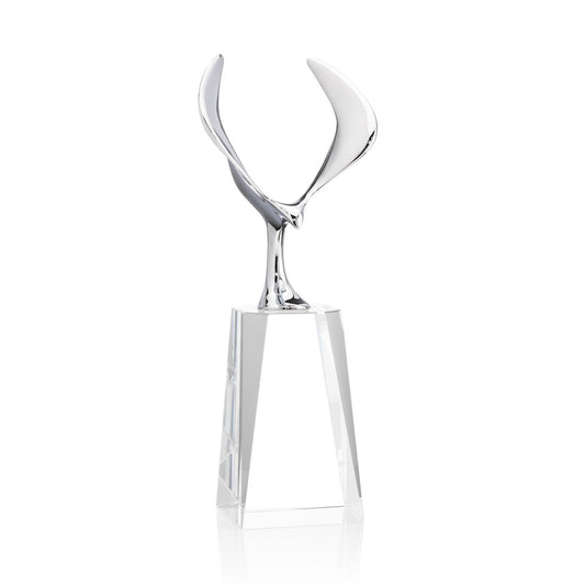 Maverick Eagle VividPrint™ Award on Cairns Base - Clear