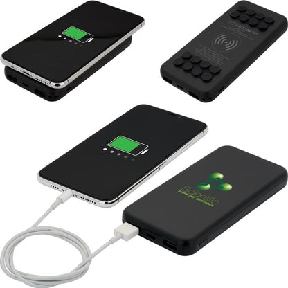 Octo Grip Wireless Charger & Power Bank 10,000 mAh
