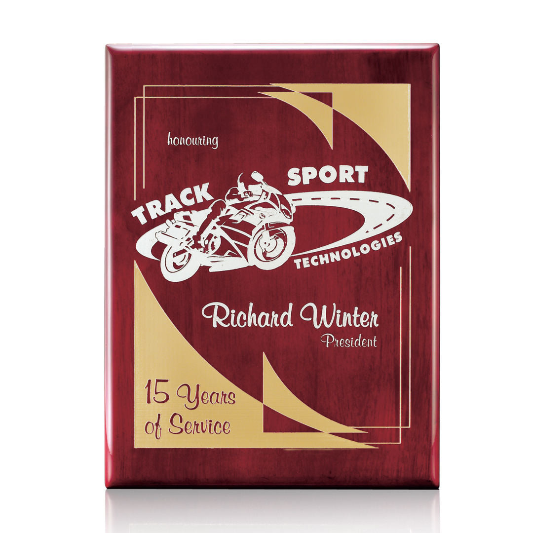 Oakleigh Plaque - Rosewood