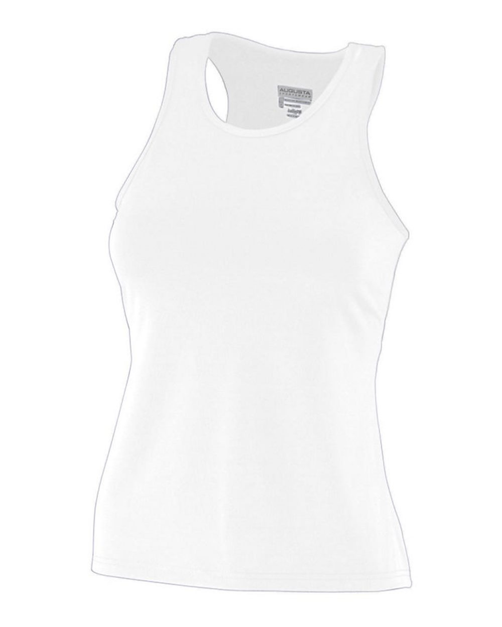 Women's Solid Racerback Tank Top - 1202