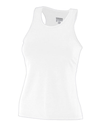 Women's Solid Racerback Tank Top - 1202