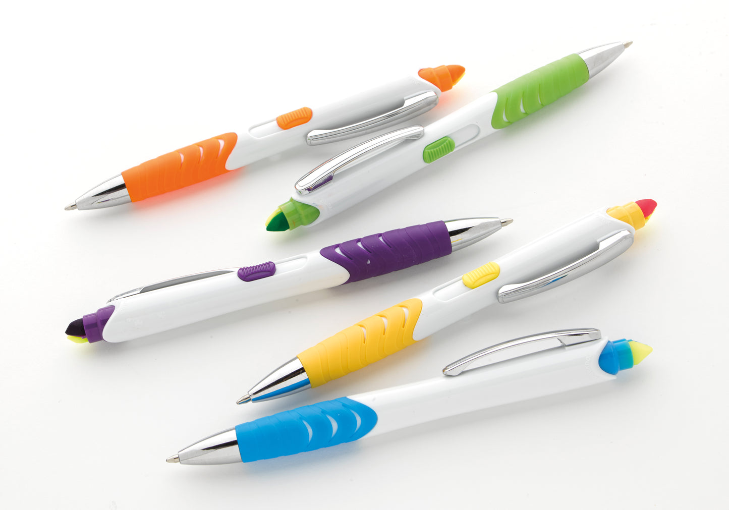 Front View of Blue Souvenir® Jalan Highlighter Pen Combo