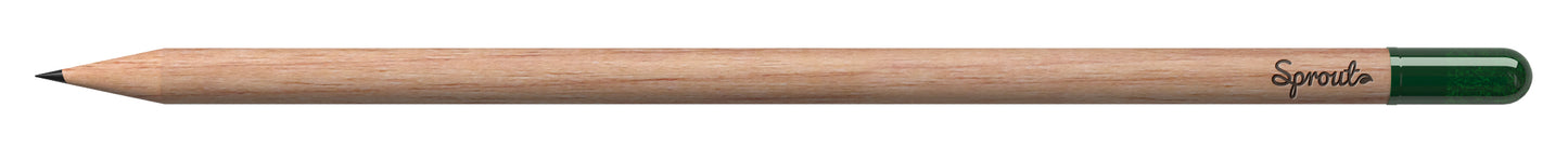 Front View of NATURAL (Basil) SproutWorld™ Pencil