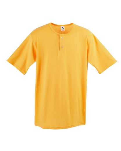 Men's Two-Button Baseball Jersey - 580