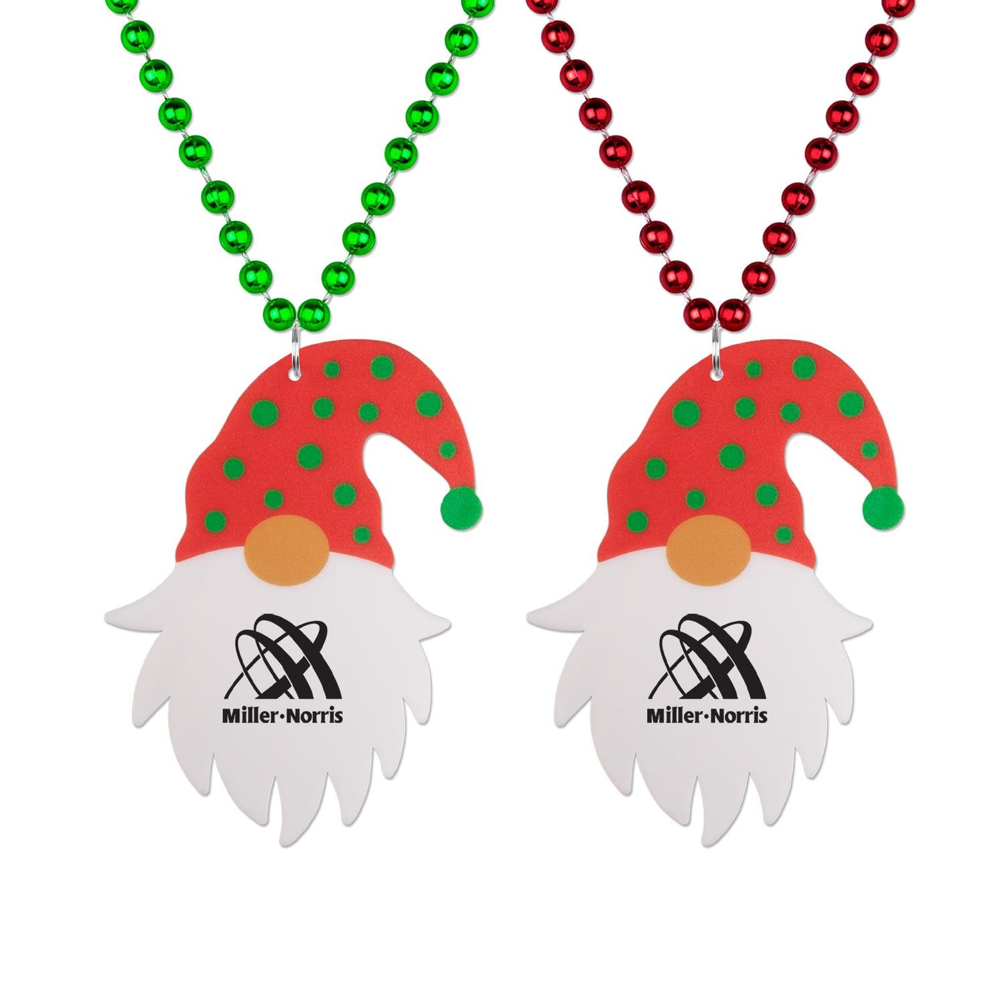 Assorted Colors Gnome Medallion Beads