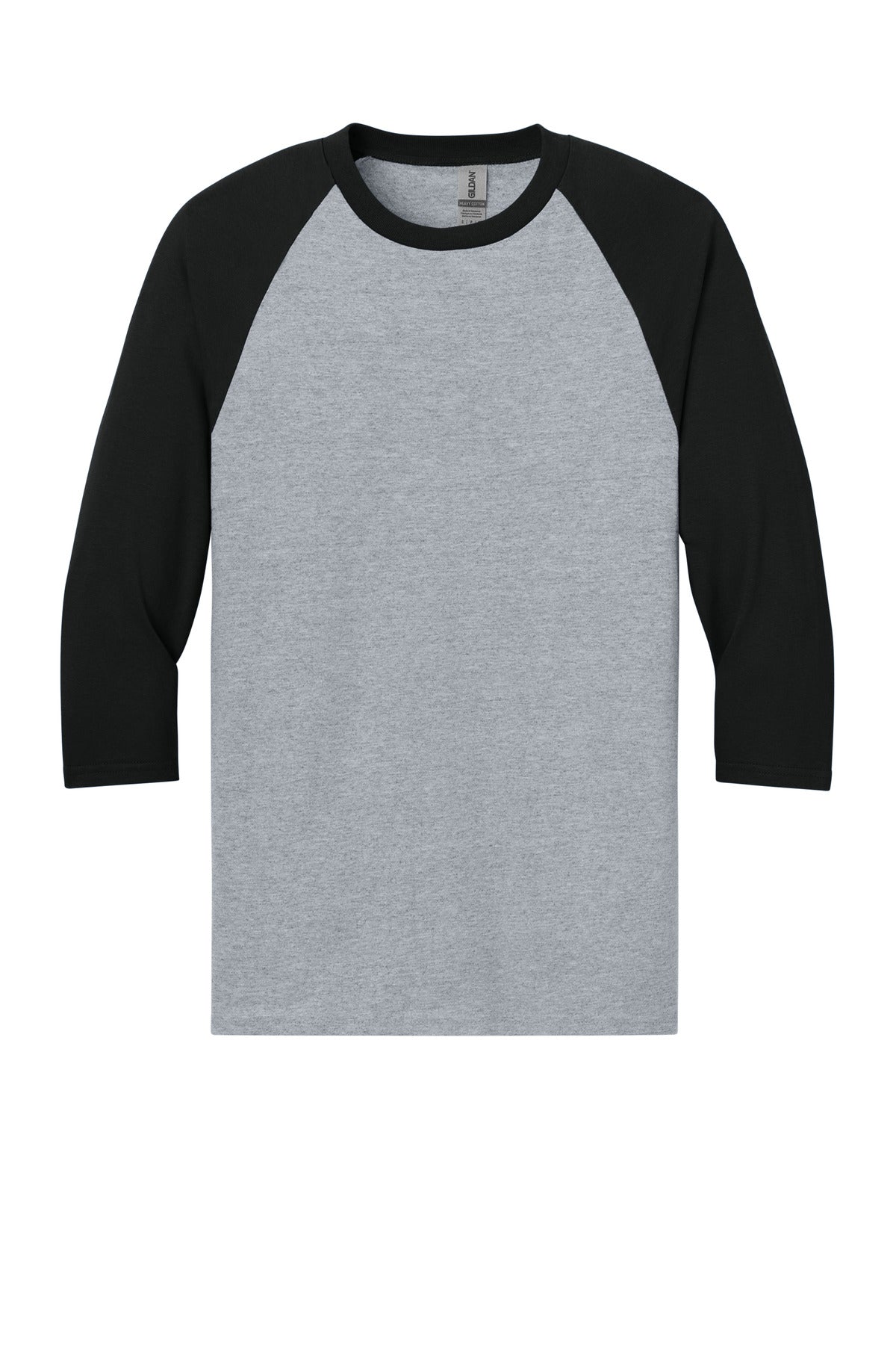 Gildan Heavy Cotton 3/4-Sleeve Raglan T-Shirt. 5700