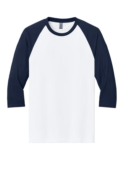 Gildan Heavy Cotton 3/4-Sleeve Raglan T-Shirt. 5700