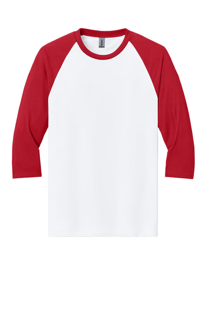 Gildan Heavy Cotton 3/4-Sleeve Raglan T-Shirt. 5700