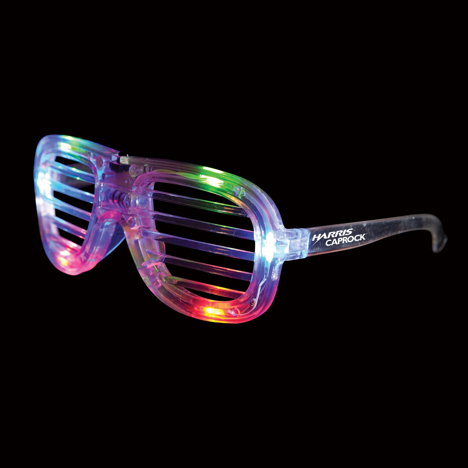 Clear LED Slotted Glasses