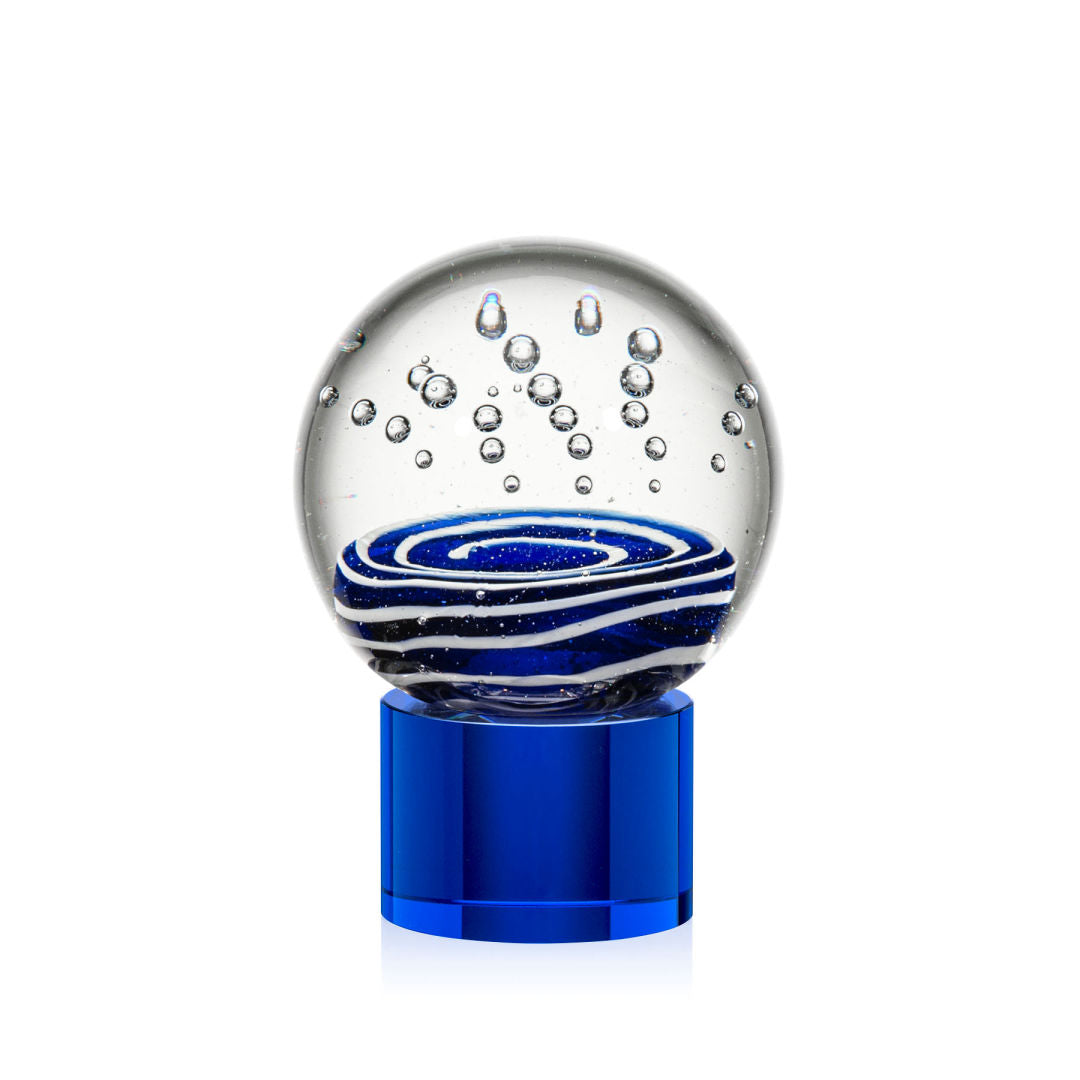 Tranquility Award on Marvel Base - Blue
