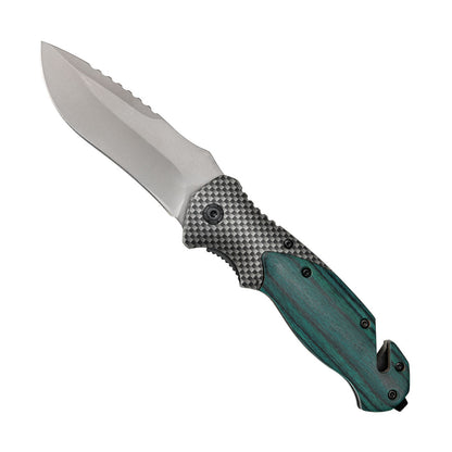 Whitetail Pakka Wood Pocket Knife