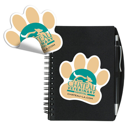 Paw Stock Shape Stickers
