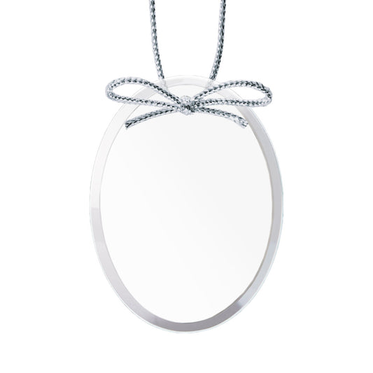 Starfire Ornament - Oval Imprinted
