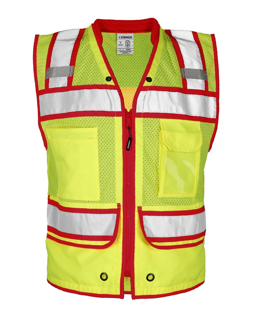 Men's Color Contrast High Performance Surveyors Vest - S5042-5046