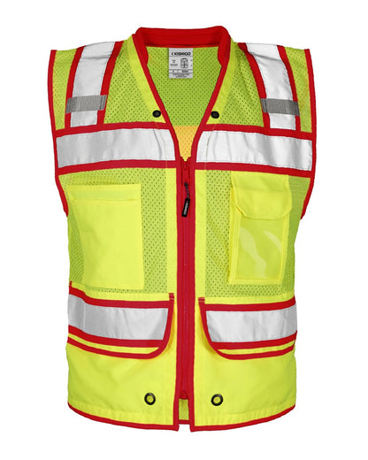 Men's Color Contrast High Performance Surveyors Vest - S5042-5046