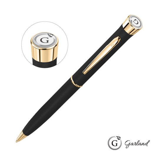 Garland® Tactical Textured Twist Ballpoint Pen - Gold Accent