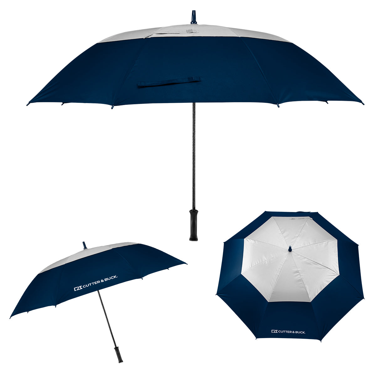 60" Cutter & Buck® Arc rPET Golf Umbrella