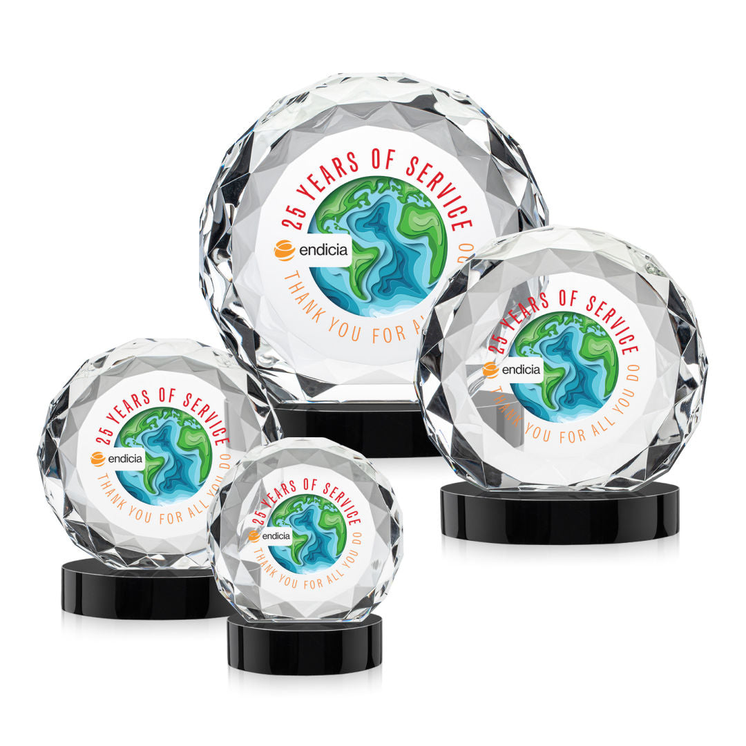 Seville VividPrint™ Award on Alberton Base - Black