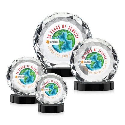 Seville VividPrint™ Award on Alberton Base - Black