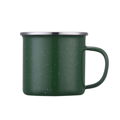 Wren Enamel Mug w/SS Rim - 16oz